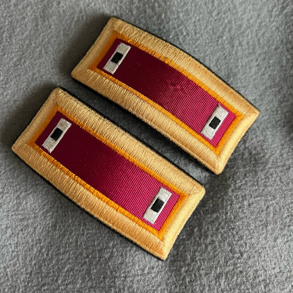 Warrant Officer W1 Ordnance Nylon Army Shoulder Strap Male